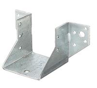 Alberts 334536 Support U | type A - ailes extérieures | galvanisé Sendzimir | 64 x 65 mm
