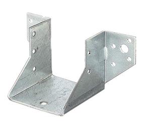 Alberts 334536 Support U | type A - ailes extérieures | galvanisé Sendzimir | 64 x 65 mm