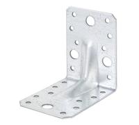 Alberts 334581 Équerre renforcée | galvanisée Sendzimir | 90 x 90 x 65 mm | ensemble de 1 pièce