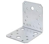 Alberts 334635 Équerre d'assemblage | galvanisée Sendzimir | 105 x 105 x 90 mm