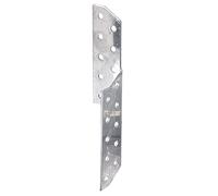 Alberts 335366 Équerre renvoyée | utilisable à droite | acier inoxydable | 32 x 32 x 170 mm