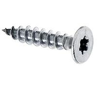 Alberts 338763 Vis à bois Medi-Fix | sans embout, | acier inoxydable | Ø 5 x 25 mm | Set de 16 pièces
