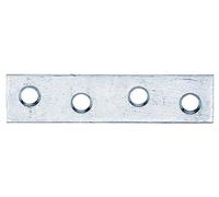 Alberts 339258 Raccord plat | étroit | galvanisé sendzimir | 60 x 14 mm | Set de 100 pièces