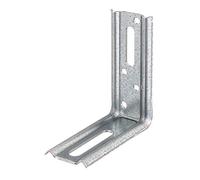 Alberts 339920 Angle de réglage Équerres et plaques de raccordement, argenté