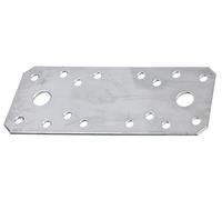 Alberts 341862 Raccord plat | galvanisé sendzimir | 96 x 35 x 2,5 mm