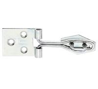 GAH Alberts GAH Alberts Loquet à fil pour porte avec œillet sur plaque acier galvanisé Quantité:1