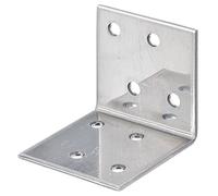 Alberts 361020 Équerre d'assemblage | acier inoxydable | 40 x 40 x 40 mm
