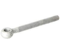 Alberts 411213 Boulon à œillet sans accessoire | adapté aux pentures de portails | galvanisé à chaud | filetage M16 | début de la tige filetée au centre du boulon à œillet 130 mm
