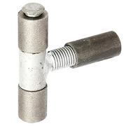 Alberts 411558 Penture à souder | réglable de 40 mm | acier, avec goupille et pièce intermédiaire galvanisées | filetage M16 | Ø extérieur 22 mm