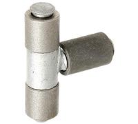 Alberts 411565 Penture à souder | réglable de 40 mm | acier, avec goupille et pièce intermédiaire galvanisées | filetage M20 | Ø extérieur 27 mm
