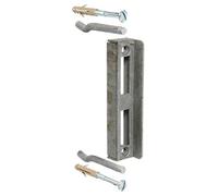 Alberts 412326 Gâche pour boîtiers de serrure | galvanisée à chaud | hauteur:172 mm | Profondeur:34 mm