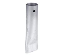 Alberts 416812 Ancres pour coulisseau de Sol | à bétonner | Galvanisé à Chaud | pour poteaux Ø 33 & 150 mm Quincaillerie, Gris