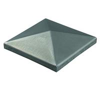 Alberts 418052 Capuchon pour poteaux carrés en métal | à souder | acier | 150 x 150 mm