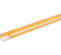 Alberts 424015 Cornière, autocollante, aluminium, anodisé couleur argent, 1000 x 30 x 30 mm, jeu de 3 pièces