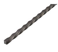 Alberts 432461 Barre carrée | tournée | acier | 1000 x 8 x 8 mm