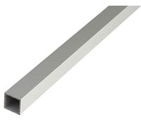 GAH Alberts GAH Alberts Tube carré lisse L1.000xI20xP20xE1,5mm Aluminium argenté anodisé Quantité:1