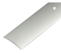 Alberts 475284 Barre de seuil | Aluminium, anodisé Couleur Argent | 2000 x 40 mm Profilés, Gris, 2 m