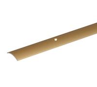 Alberts 475291 Barre de seuil | Aluminium anodisé Couleur Or | 2000 x 40 mm Profilés, Gris, 2 m