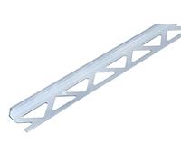 Alberts 475383 Profilé d'arrêt pour carrelage | Aluminium, Brillant | 1000 x 23,5 x 10 mm, Gris