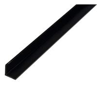 Alberts 479039 Cornière, plastique, noir, 1000 x 20 x 20 mm