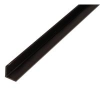 Alberts 479039 Cornière, plastique, noir, 1000 x 20 x 20 mm