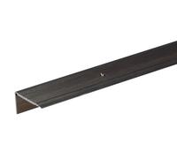 Alberts 484026 Profilé de protection pour nez de marche | aluminium, anodisé, couleur bronze | 1000 x 45 x 23 mm