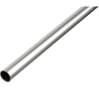 Alberts 497835 Tube rond, aluminium, naturel, 1000 x 25 x 1,5 mm, set de 3