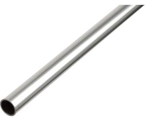 Alberts 497835 Tube rond, aluminium, naturel, 1000 x 25 x 1,5 mm, set de 3