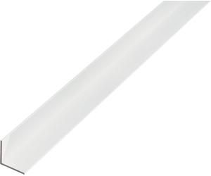 Alberts 498177 Cornière, aluminium, anodisé couleur argent, 1000 x 15 x 15 mm, set de 10 pièces