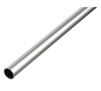 Alberts 498276 Tube rond, aluminium, naturel, 1000 x 6 x 1 mm, set de 12