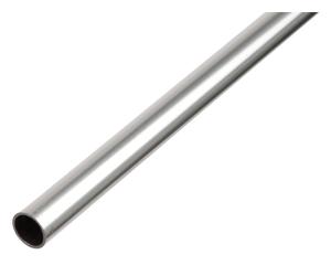 Alberts 498276 Tube rond, aluminium, naturel, 1000 x 6 x 1 mm, set de 12