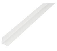 Alberts 498719 Cornière, plastique, blanc, 1000 x 15 x 15 mm, set de 25 pièces