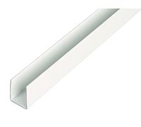Alberts 498924 Lot de 13 profilés en U Blanc 1000 x 10 x 10 mm