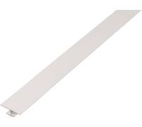 Alberts 498986 Profilé en H, plastique, blanc, 1000 x 40 x 20 mm, 7 pièces
