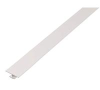 Alberts 498993 Profilé en H, plastique, blanc, 1000 x 25 x 4 mm, jeu de 12 pièces