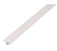 Alberts 498993 Profilé en H, plastique, blanc, 1000 x 25 x 4 mm, jeu de 12 pièces