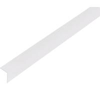 Alberts 499044 Profilé d'angle, plastique, transparent, 1000 x 20 x 20 mm, lot de 12