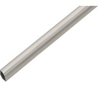 Alberts 499068 Profilé à quatre cercles, plastique, aspect inox, 1000 x 15 x 1,2 mm, jeu de six