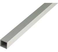 Alberts 499242 Tube carré, aluminium, naturel, 1000 x 30 x 30 x 30 mm, set de 2