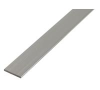 Alberts 499273 Barre plate, aluminium, naturel, 1000 x 50 x 3 mm, set de 3