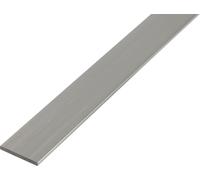 Alberts 499761 Barre plate, aluminium, naturel, 1000 x 60 x 3 mm, set de 2