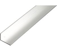 Alberts 499846 Profilé d'angle, aluminium, naturel, 1000 x 30 x 15 mm, set de 4