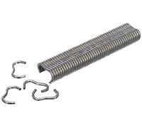 Alberts 531188 Crochet en Fil d'acier | galvanisé | Largeur 22 mm | kit de 800