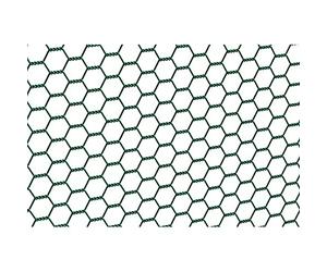 Alberts 614249 Treillis hexagonal | différentes longueurs et hauteurs - en option dans différentes couleurs | en vert | mailles 25 x 25 mm | hauteur 100 cm | longueur 10 m