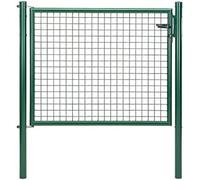 Alberts 650216 Grille ondulée simple | Différentes largeurs et hauteurs | Vert | Largeur 125 cm | Hauteur 100 cm