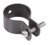 Alberts 655143 Collier pour étai | galvanisé, anthracite métallisé plastifié | Collier Ø 38 mm