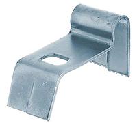 Alberts 655242 Collier pour étançons | galvanisé, plastifié, en vert | Ø du collier 60 mm