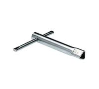 Alberts 690779 Clé triangulaire | Pour bornes avec serrure à clé triangulaire galvanisée | Longueur d'aile 17 mm