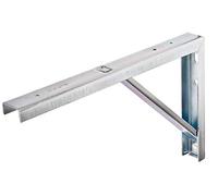 Alberts 803001 Console en profilé en U | au choix dans différents modèles | galvanisée | hauteur 175 mm | profondeur 300 mm