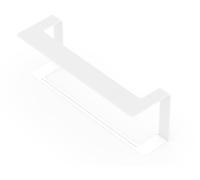 Alberts 805814 Console Donna | Support d'étagères murales au choix dans différentes couleurs tendance | Taille 180 x 150 x 500 mm